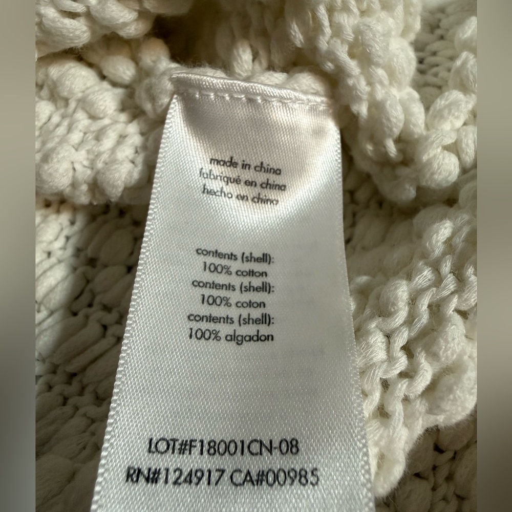 Onia Raquel Scoop-Neck Chunky Cotton Knit Tank – Small 🤍✨ - Picture 3 of 5